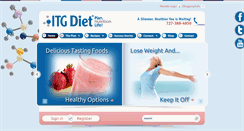 Desktop Screenshot of itgdiet.com